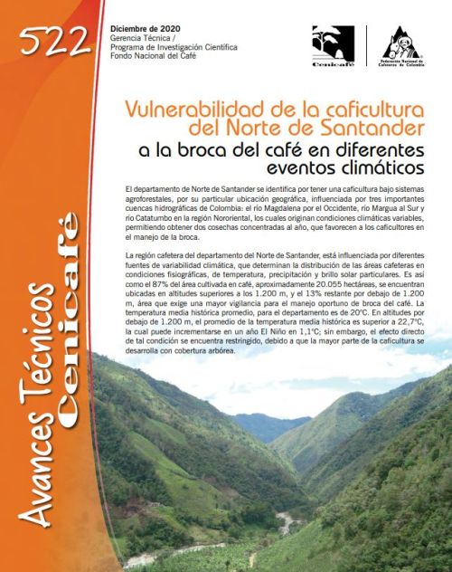 <p>(avt0522)Vulnerabilidad de la caficultura del Norte de Santander a la broca del café en diferentes eventos climáticos (avt0522)</p>