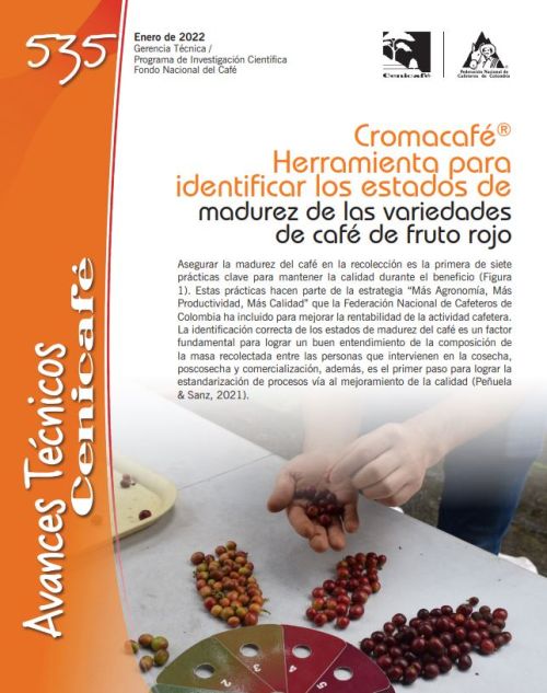 <p>(avt0535)Cromacafé® Herramienta para identificar los estados de madurez de las variedades de café de fruto rojo (avt0535)</p>