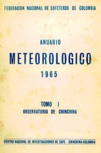 <p>Anuario Meteorológico Cafetero 1965</p>