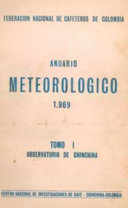 <p>Anuario Meteorológico Cafetero 1969</p>