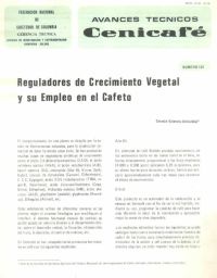 <p>(avt0107)Reguladores de crecimiento vegetal y su empleo en el cafeto. (avt0107)</p>