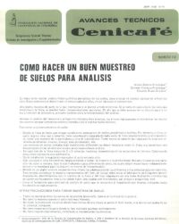 <p>(avt0132)Cómo hacer un buen muestreo de suelos para análisis. (avt0132)</p>