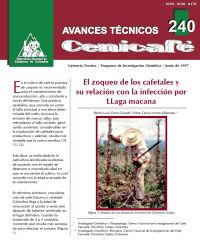 <p>(avt0240)El zoqueo de los cafetales y su relación con la infección por Llaga macana. (avt0240)</p>