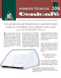 <p>(avt0306)Secador solar parabólico modificado para el control de la broca del café. (avt0306)</p>
