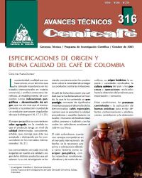 <p>(avt0316)Especificaciones de origen y buena calidad del café de Colombia. (avt0316)</p>