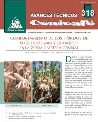 <p>(avt0318)Comportamiento de los híbridos de maíz DEKALB-888 y DEKALB-777 en la zona cafetera central. (avt0318)</p>