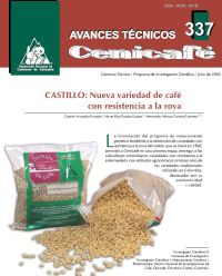 <p>(avt0337)Castillo: Nueva variedad de café con resistencia a la roya. (avt0337)</p>