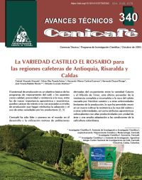 <p>(avt0340)La Variedad Castillo El Rosario para las regiones cafeteras de Antioquia, Risaralda y Caldas. (avt0340)</p>