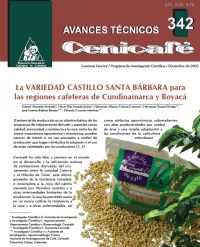 <p>(avt0342)La Variedad Castillo Santa Bárbara para las regiones cafeteras de Cundinamarca y Boyacá. (avt0342)</p>