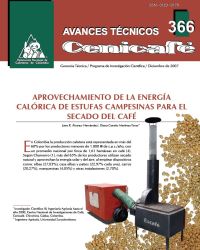 <p>(avt0366)Aprovechamiento de la energía calórica de estufas campesinas para el secado del café. (avt0366)</p>