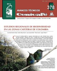 <p>(avt0378)Estudios regionales de biodiversidad en las zonas cafeteras de Colombia. (avt0378)</p>