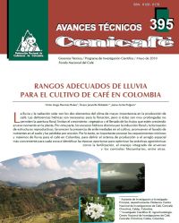 <p>(avt0395)Rangos adecuados de lluvia para el cultivo de café en Colombia. (avt0395)</p>