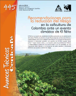 <p>(avt0445)Recomendaciones para la reducción del riesgo en la caficultura de Colombia ante un evento climático de El Niño. (avt0445)</p>
