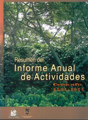 <p>Informe anual Cenicafé 2005</p>